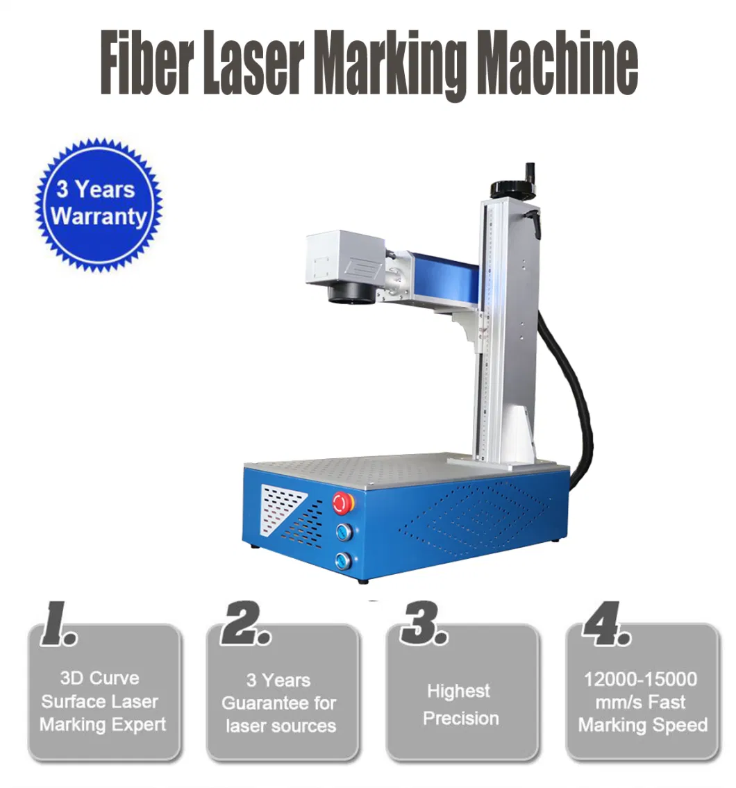China Laser Marking Machine 30W for Metals Tools Stainless Steel