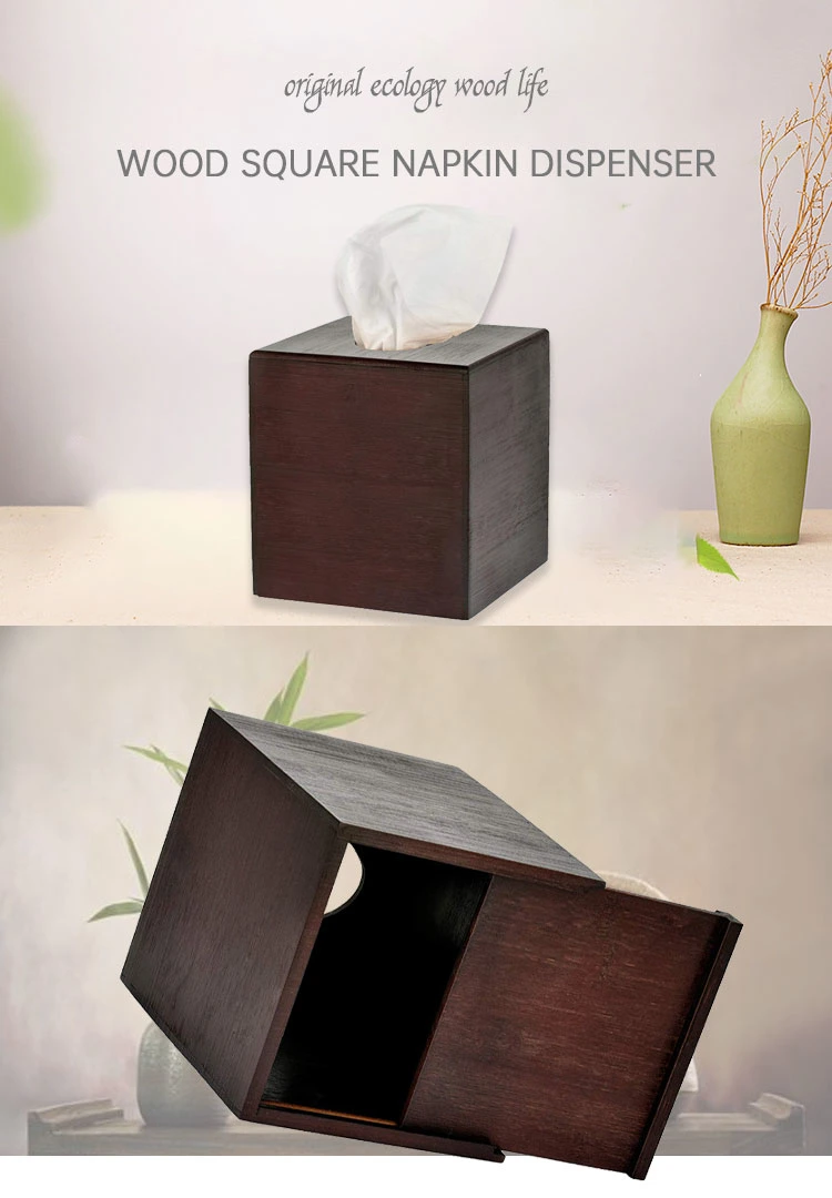 Wholesale Good Quality Custom Wooden Facial Tissue Box for Office Hotel Restaurant - Suzhou Swallow Co., Ltd