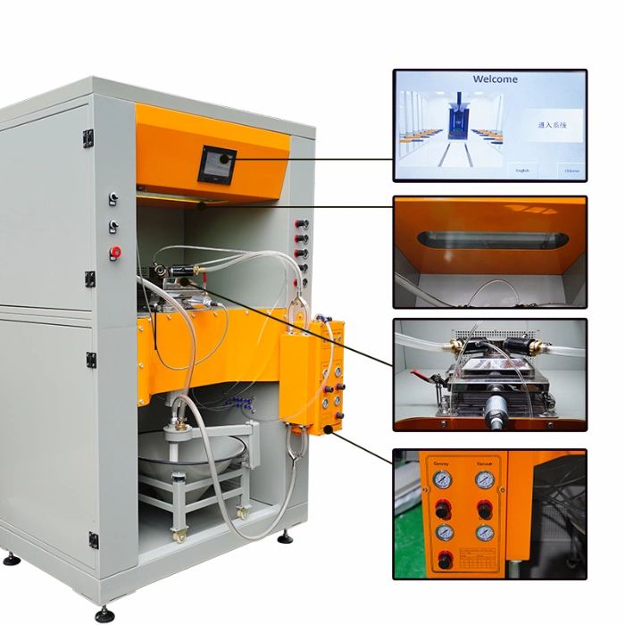 Contour Detection Used for Automatic Powder Coating Solution