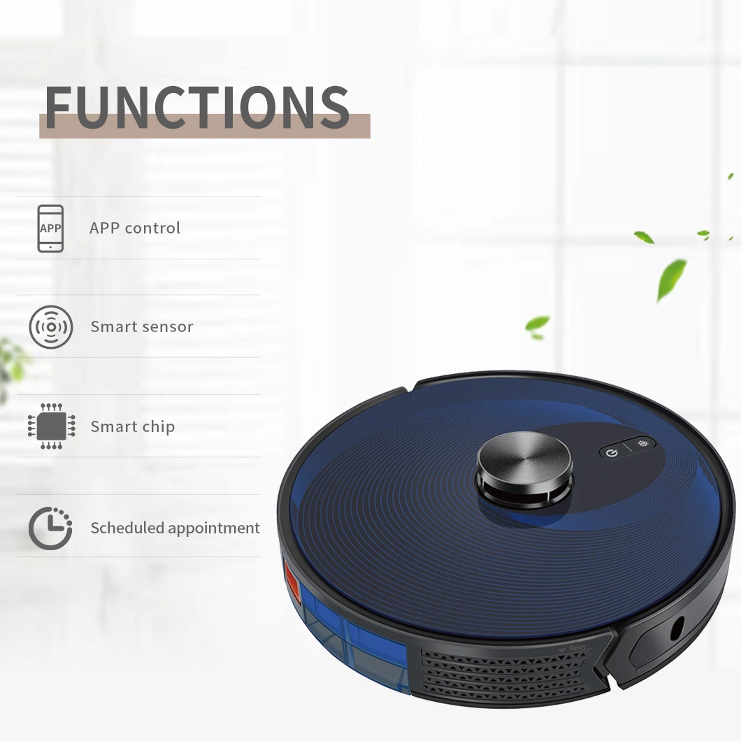 high End Lds Laser Scaning APP Control Automatic Cleaning Robot Vacuum Cleaner