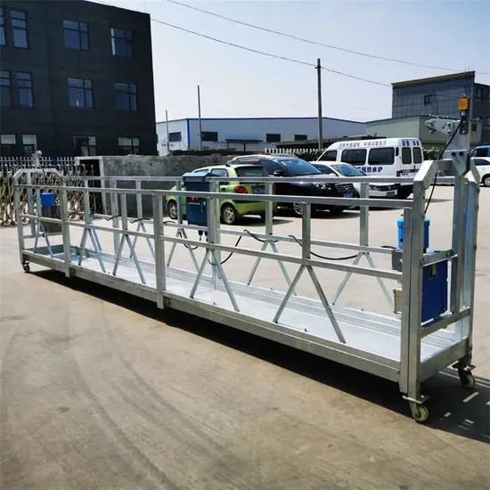 Zlp800 CE Approved Suspended Working Platform Building Construction Cradle 