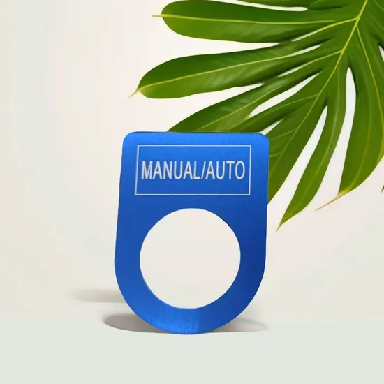 Corrosion Resistant Nameplates High Quality Steel Identification Metal Tags 