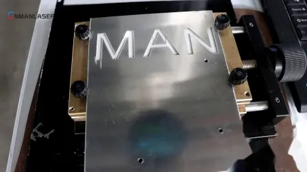 20W Jewelry Fiber Laser Marking Machine for Sale on Aluminum Phone Case 
