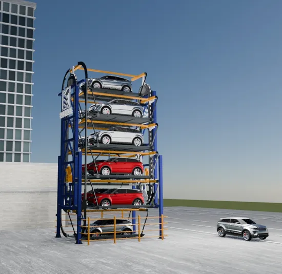 Automated Parking Lot Eounice Efficient Automated Parking Solution with Multiple Lifting Options 