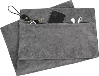 High Quality Fitness Sport Use Custom Logo Embossed Laser Print or Embroidery Pocket Gym Towel Thick Microfiber Sport Towel 