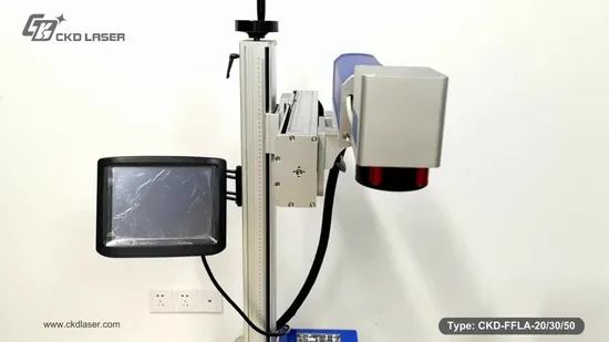 Automatically on Line Laser for Cup Cap Package Data Coding Printing Marking 