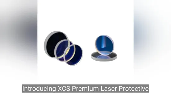 Xcs Laser Protective Window Quartz Optical Lens Protection Window Laser Lens Protective Window Lens for Laser Cutting Head 