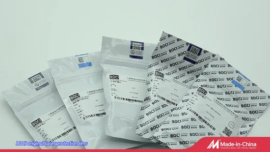 Original Boci 15 20 30 40kw High Power Upper Laser Lens D21.5t2 Blt662h D25.4t4 Lower Lens D34t5 Laser Protective Window 