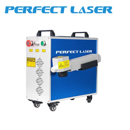Desktop 50W 100W Small Portable Rust Removal Paint Cleaning Machine 