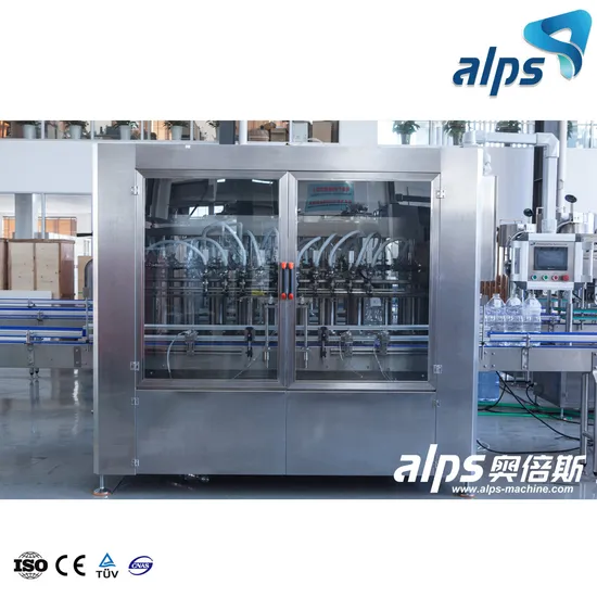 Automatic Hand Washing Liquid Shampoo Cleaning Detergent Santizer Cooking Edible Oil Plastic Bottle Volumetric Piston Filling Machine 
