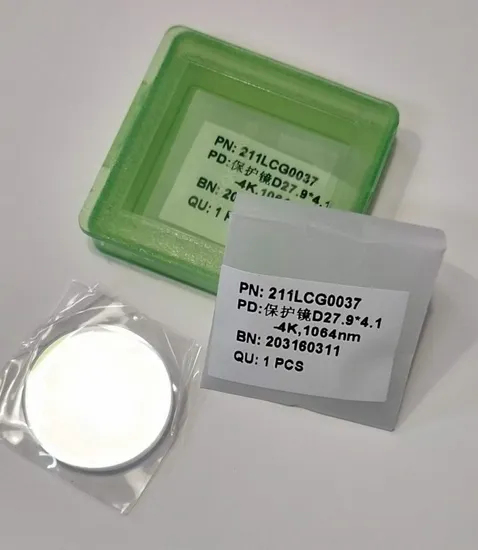 2000W 3000W 6000W Raytools Fiber Laser Cutting Machine Collmation Focusing Protective Lens 