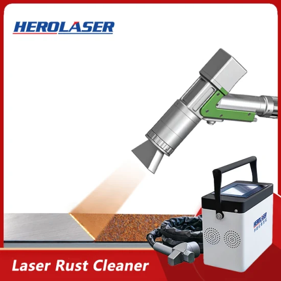 Portable Handheld Metal Rust Removal Fiber Laser Cleaner with 200W 300W 500W 1000W 1500W 2000W 3000W for Rust Paint